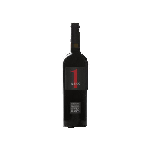 Wine Bottle Sticker by Tessa Gelisio