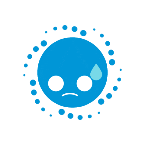 Sad Face Sticker by ovogene