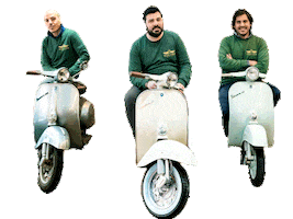 Osn Piaggio Sticker by officine storiche napoletane