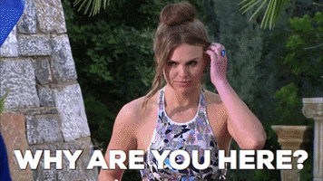 Why Are You Here Season 15 GIF by The Bachelorette