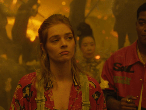 Samara Weaving Brigette Lundy-Paine GIF by Bill & Ted Face the Music ...