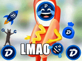 Hot Dog Dancing GIF by DigiByte Memes