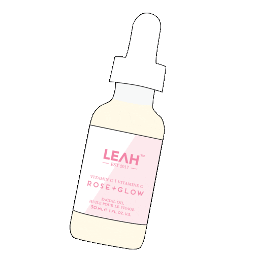 Vitamin C Rose Glow Sticker by LEAH for iOS & Android GIPHY