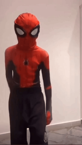 Spiderman Dancing GIF
