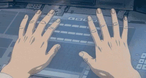 Ghost In The Shell Keyboard GIF