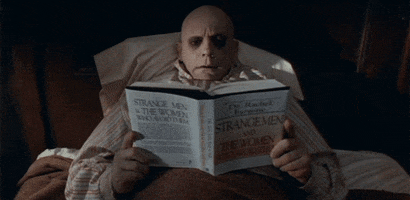 read the addams family GIF