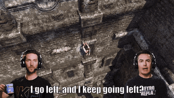 RETROREPLAY laugh nolan north uncharted troy baker GIF