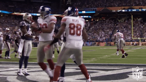 victor cruz giants superbowl GIF by NFL