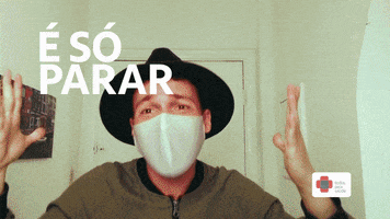 Mascara Pandemia GIF by Todos pela saúde