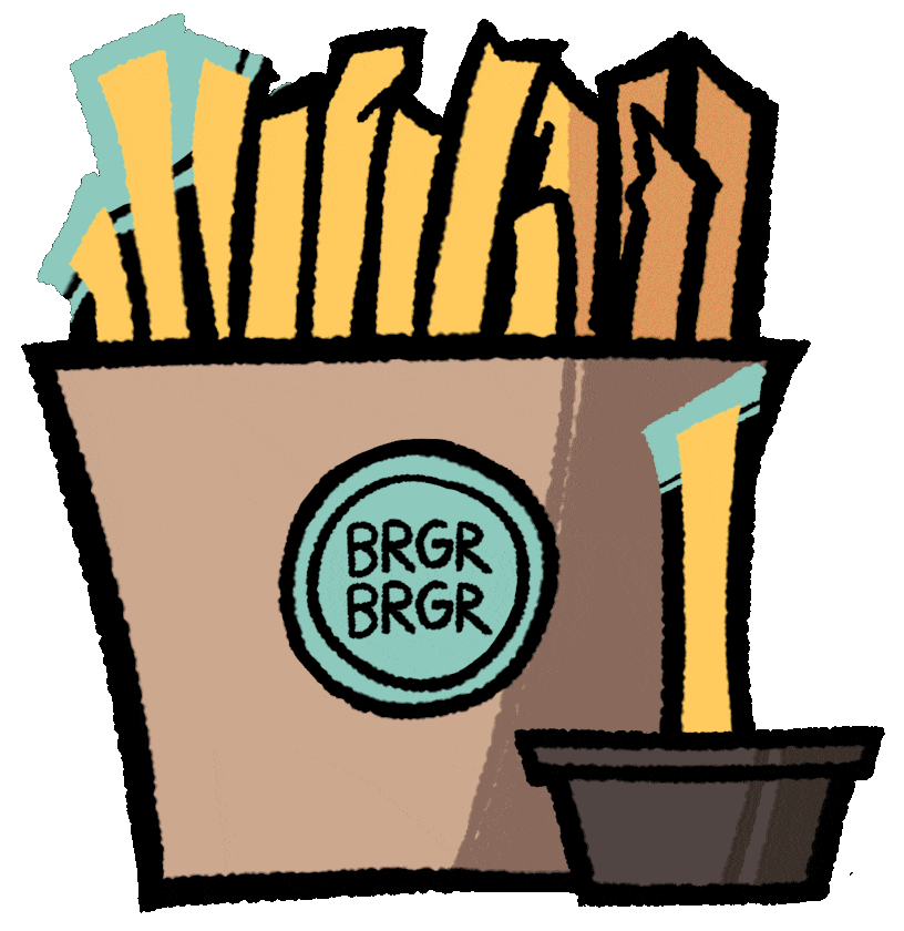 BRGR BRGR Sticker