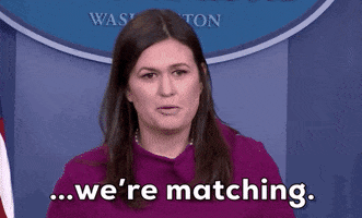 Sarah Huckabee Sanders Matching GIF by GIPHY News