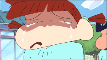 Shinchan anime japan cry tears GIF