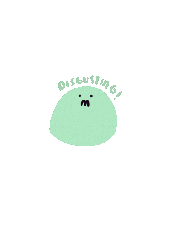 Disgust Sticker