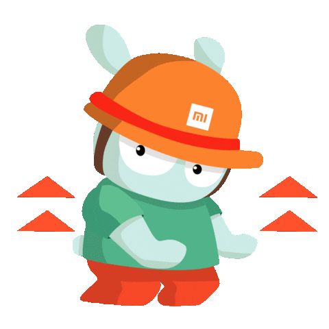 Swipe Rabbit Sticker by XiaomiEspana