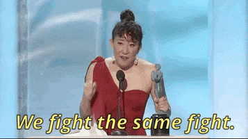 Sandra Oh We Fight The Same Fight GIF by SAG Awards
