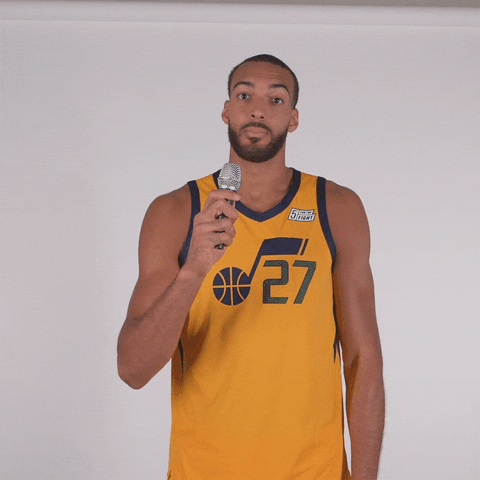 Its Over Mic Drop GIF by Utah Jazz