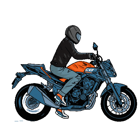 Sparkle Motorcycle Sticker by Honda Motos Brasil