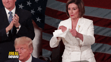 Pelosi GIF by The Real News Network
