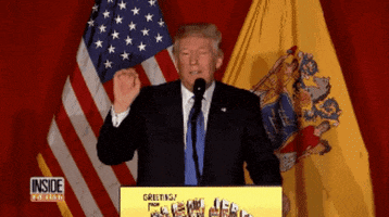 press conference trump GIF by Inside Edition