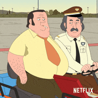 sweating f is for family GIF by NETFLIX