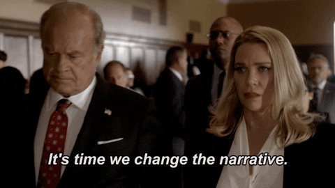 change the narrative GIF by Proven Innocent