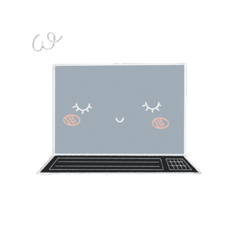 Work Laptop Sticker