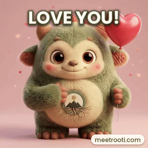 Happy Love You GIF by Rooti