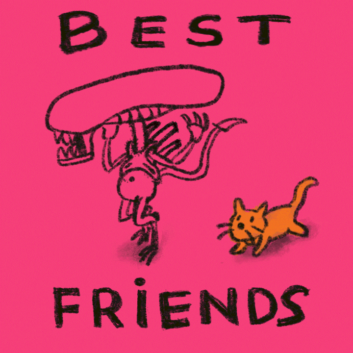Best Friends Running GIF by Achiloid