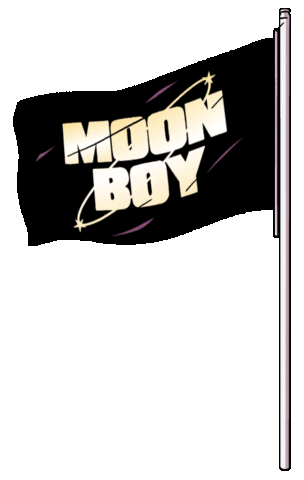 Moon Boy Space Sticker by EMPIRE