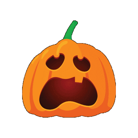 Commuter Rail Pumpkin Sticker by gykantler