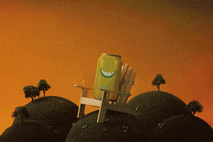 Chilling Summer Solstice GIF by bubly