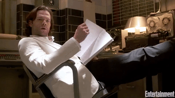 sam winchester ew GIF by Entertainment Weekly