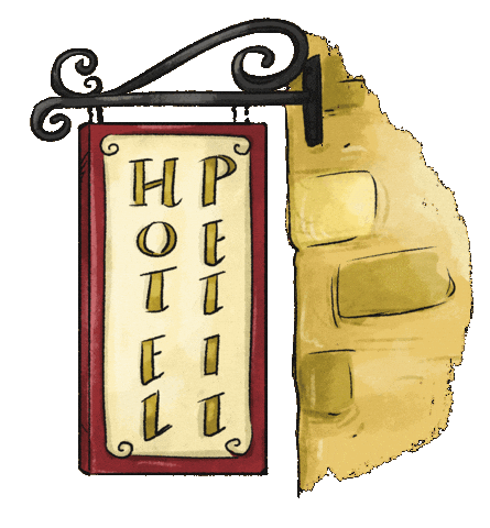 Børnebog Sticker by Sara Blædel