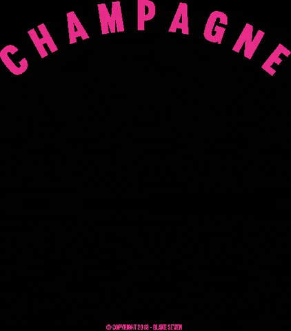 Champagne Superfood GIF by Blake seven