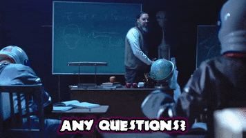 Ufo Any Questions GIF by Rob Zombie