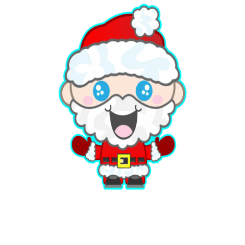 Santa Claus Love Sticker by Pixel Parade App