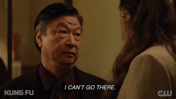 I Cant Go There Tv Show GIF by CW Kung Fu
