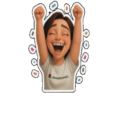 Celebrando Happy Birthday Sticker