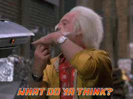 What Do You Think Doc Brown GIF by Back to the Future Trilogy
