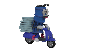 Pizza Transparence Sticker