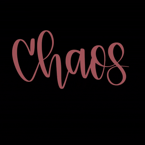 Calligraphy Chaos GIF