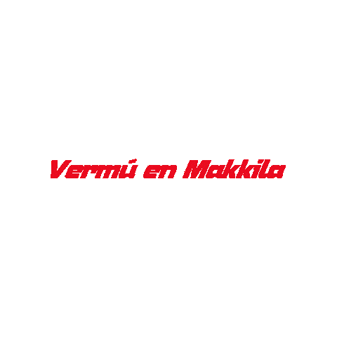 Vermu Sticker by makkilarestaurante