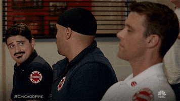 chicago fire look GIF by NBC