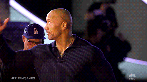 The Rock Nbc GIF by The Titan Games - Find & Share on GIPHY