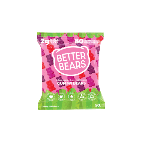 Better Bears Foods Sticker