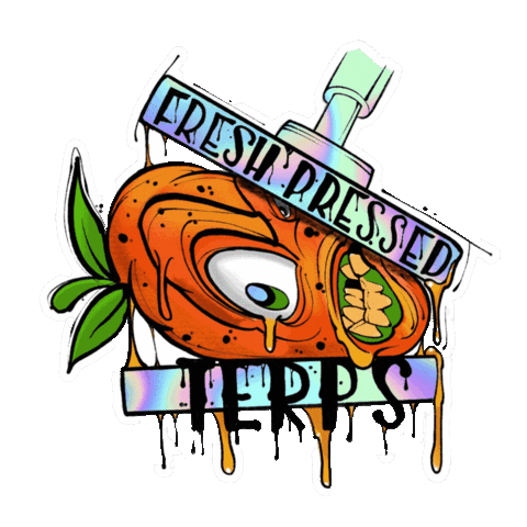 Fresh Pressed Terps Sticker