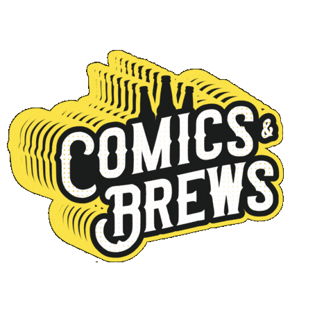 Comics & Brews Sticker