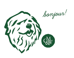 Houston Bonjour Sticker by Goodnight Hospitality