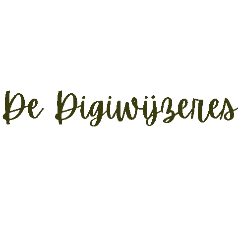 De Digiwijzeres voor Ondernemers Sticker