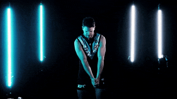 Aussie Rules Golf GIF by Port Adelaide FC